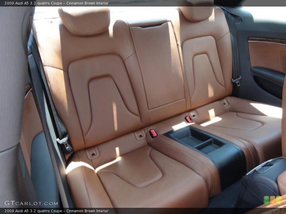 Cinnamon Brown Interior Photo for the 2009 Audi A5 3.2 quattro Coupe #52744560