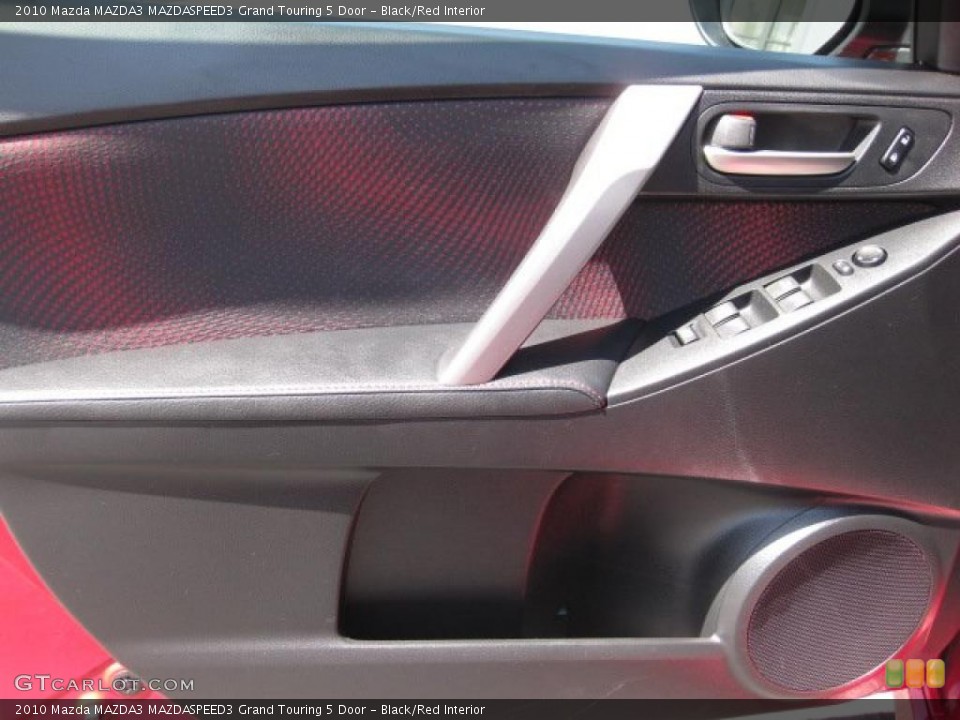 Black/Red Interior Photo for the 2010 Mazda MAZDA3 MAZDASPEED3 Grand Touring 5 Door #52745500