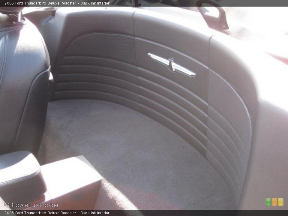 Black Ink Interior Photo for the 2005 Ford Thunderbird Deluxe Roadster #52745748