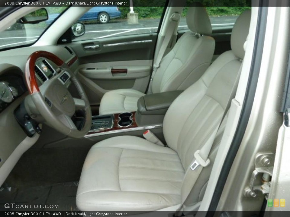 Dark Khaki/Light Graystone Interior Photo for the 2008 Chrysler 300 C HEMI AWD #52747260