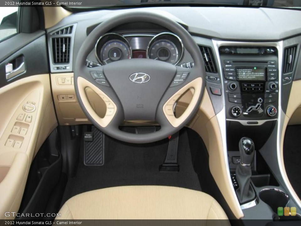Camel Interior Dashboard for the 2012 Hyundai Sonata GLS #52747876