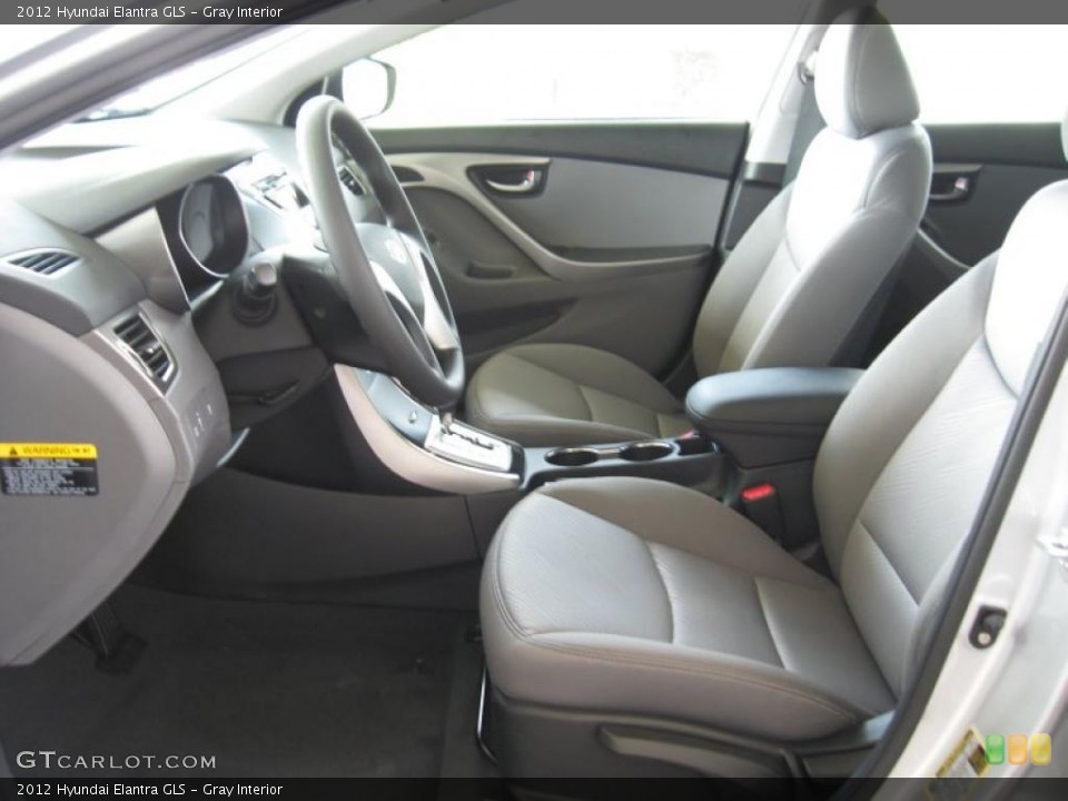 Gray Interior Photo for the 2012 Hyundai Elantra GLS #52748584
