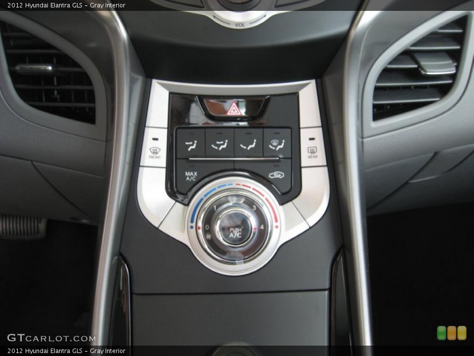 Gray Interior Controls for the 2012 Hyundai Elantra GLS #52748772