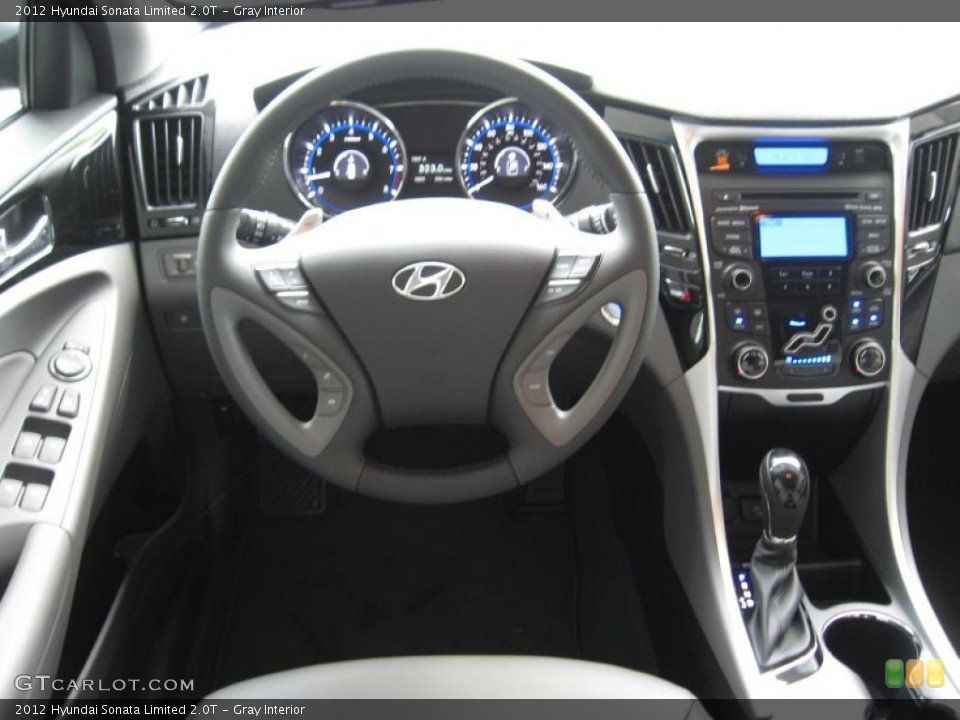 Gray Interior Dashboard for the 2012 Hyundai Sonata Limited 2.0T #52749144