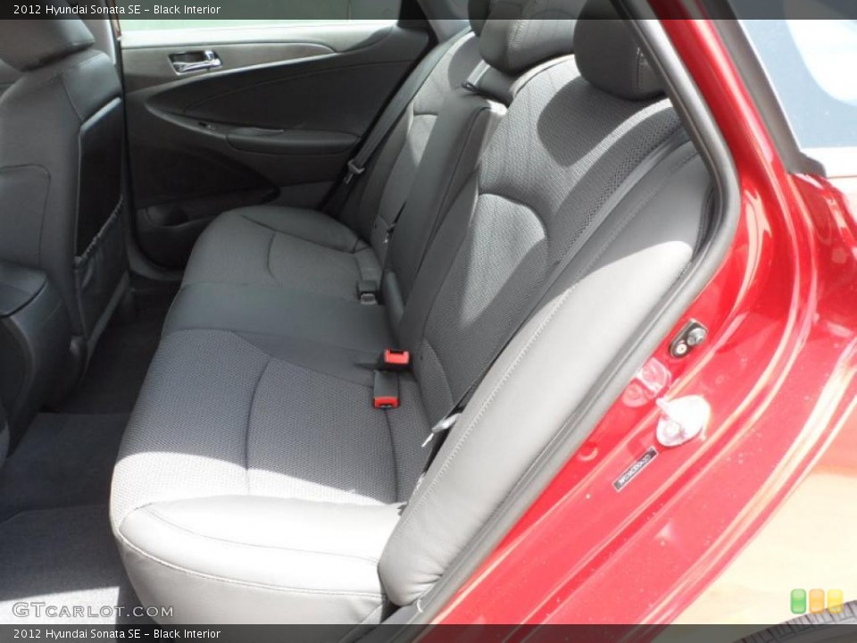 Black Interior Photo for the 2012 Hyundai Sonata SE #52751416