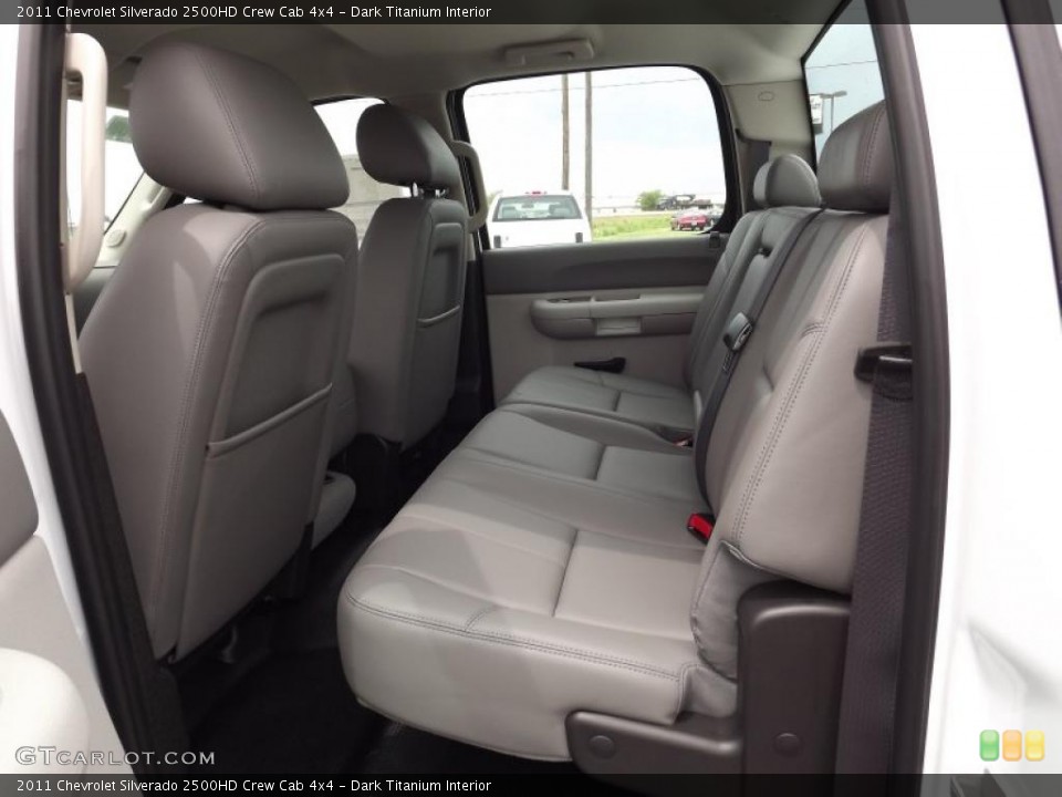 Dark Titanium Interior Photo for the 2011 Chevrolet Silverado 2500HD Crew Cab 4x4 #52753340