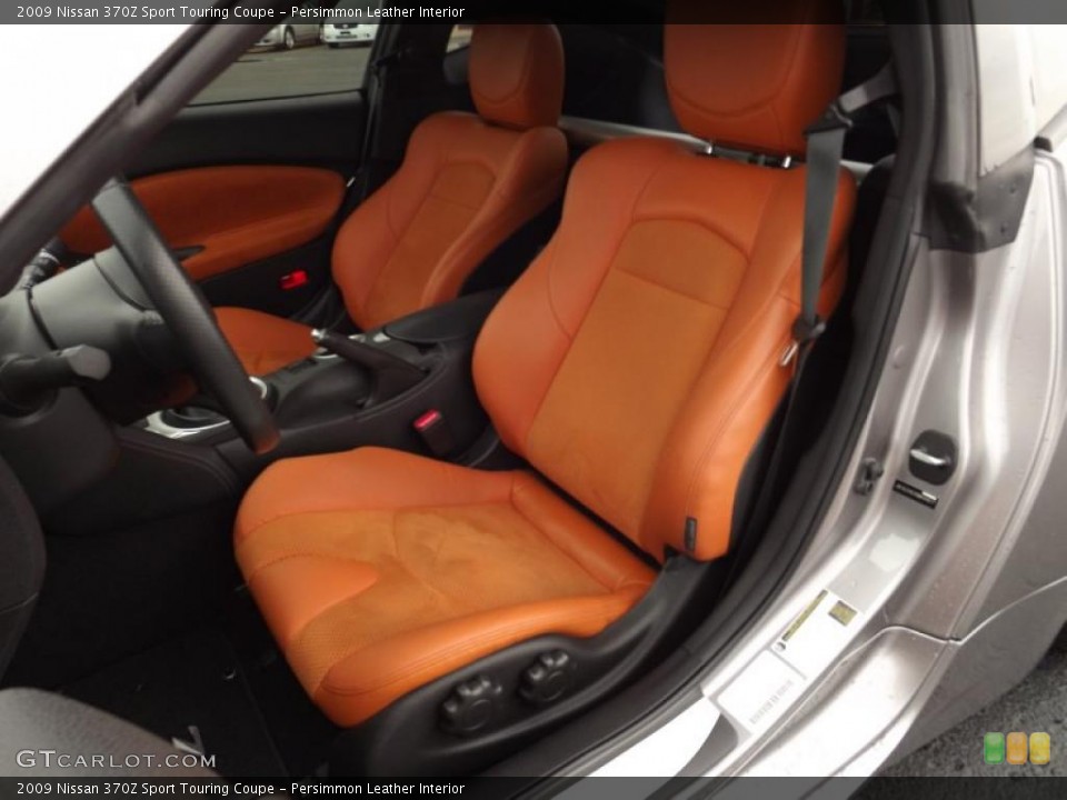 Persimmon Leather Interior Photo for the 2009 Nissan 370Z Sport Touring Coupe #52756084