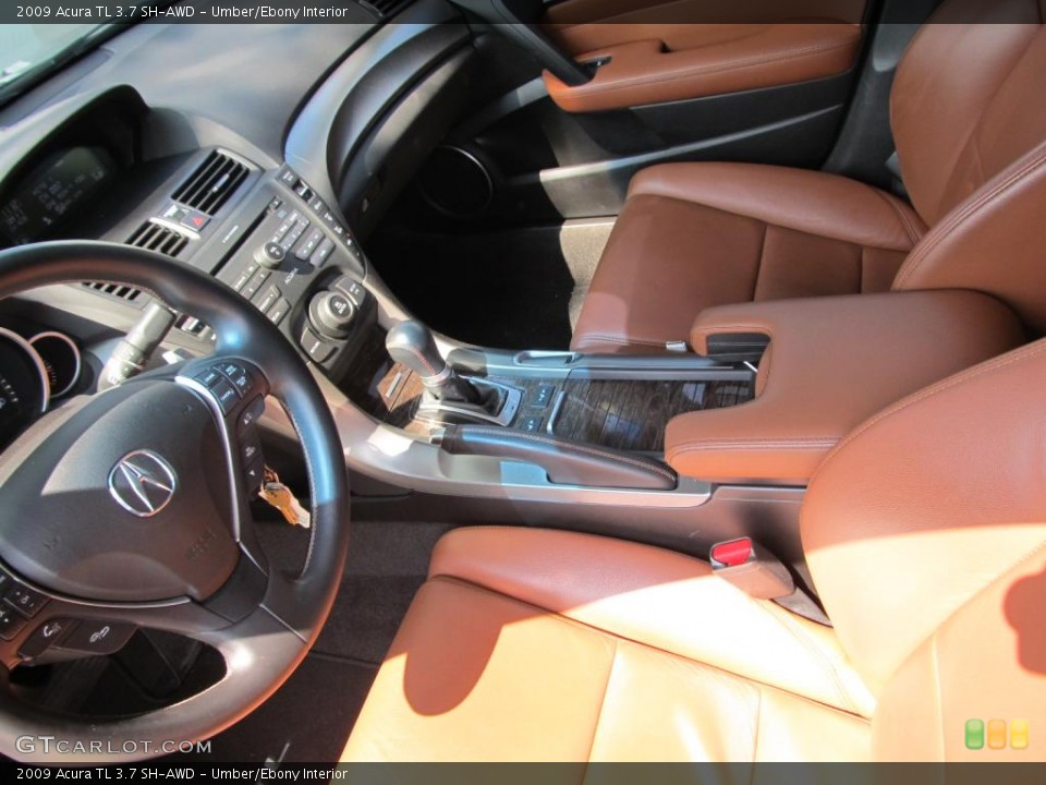 Umber/Ebony Interior Photo for the 2009 Acura TL 3.7 SH-AWD #52756448
