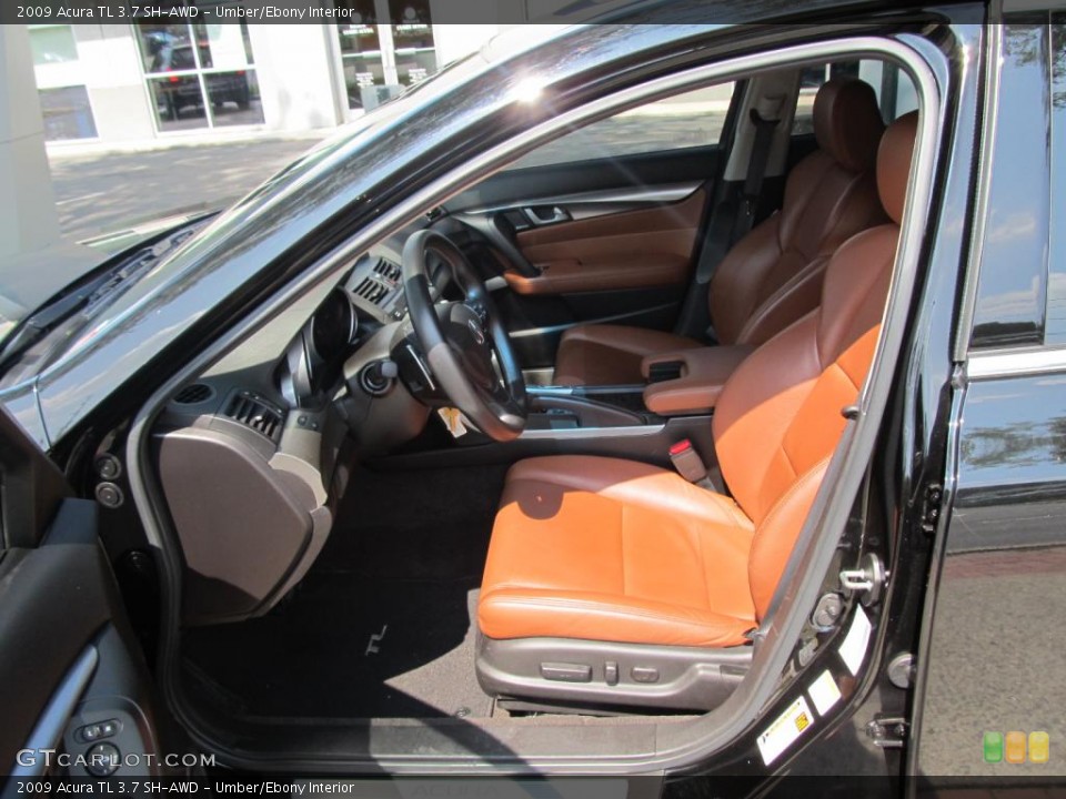 Umber/Ebony Interior Photo for the 2009 Acura TL 3.7 SH-AWD #52756600