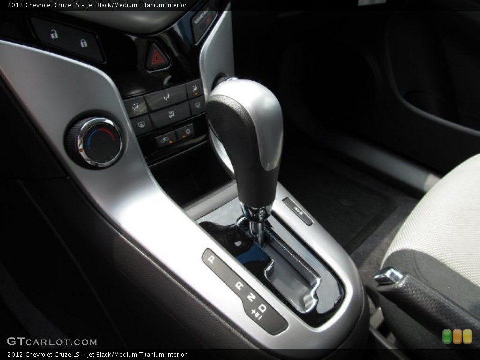 Jet Black/Medium Titanium Interior Transmission for the 2012 Chevrolet Cruze LS #52762256