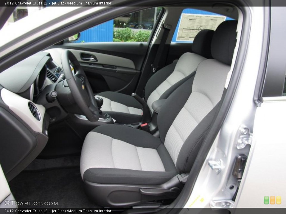 Jet Black/Medium Titanium Interior Photo for the 2012 Chevrolet Cruze LS #52762508