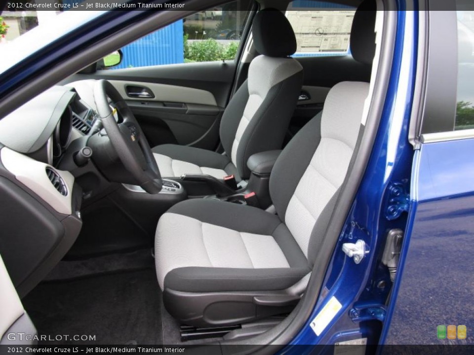 Jet Black/Medium Titanium Interior Photo for the 2012 Chevrolet Cruze LS #52762856