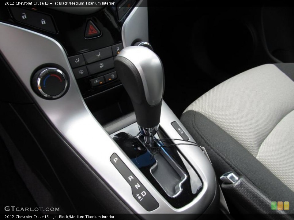 Jet Black/Medium Titanium Interior Transmission for the 2012 Chevrolet Cruze LS #52762948