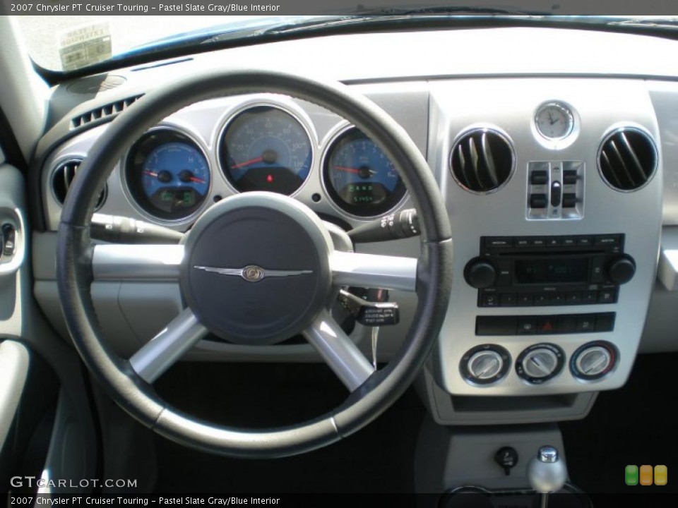Pastel Slate Gray/Blue Interior Dashboard for the 2007 Chrysler PT Cruiser Touring #52767736