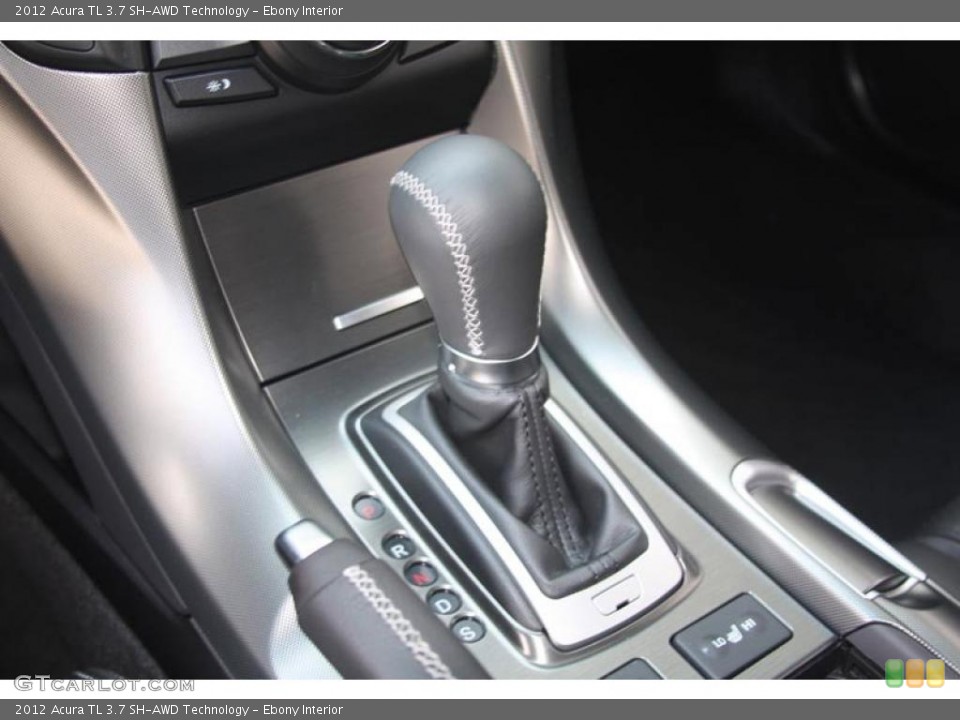 Ebony Interior Transmission for the 2012 Acura TL 3.7 SH-AWD Technology #52769816