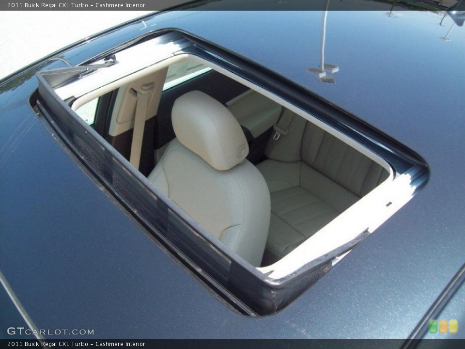 Cashmere Interior Sunroof for the 2011 Buick Regal CXL Turbo #52771848