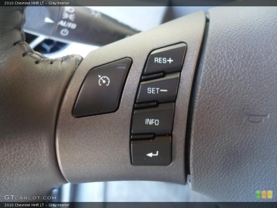 Gray Interior Controls for the 2010 Chevrolet HHR LT #52772408