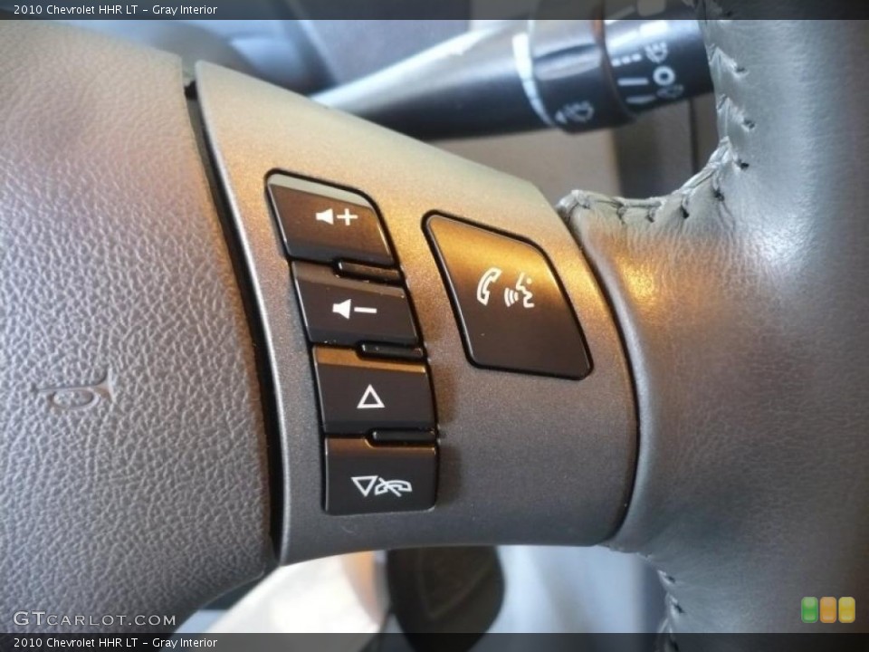 Gray Interior Controls for the 2010 Chevrolet HHR LT #52772424