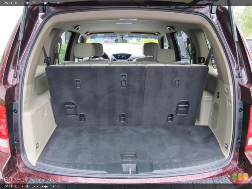 Beige Interior Trunk for the 2011 Honda Pilot EX #52773008