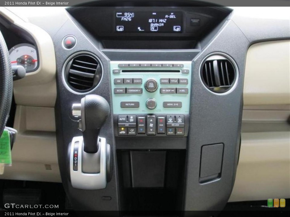 Beige Interior Controls for the 2011 Honda Pilot EX #52773120
