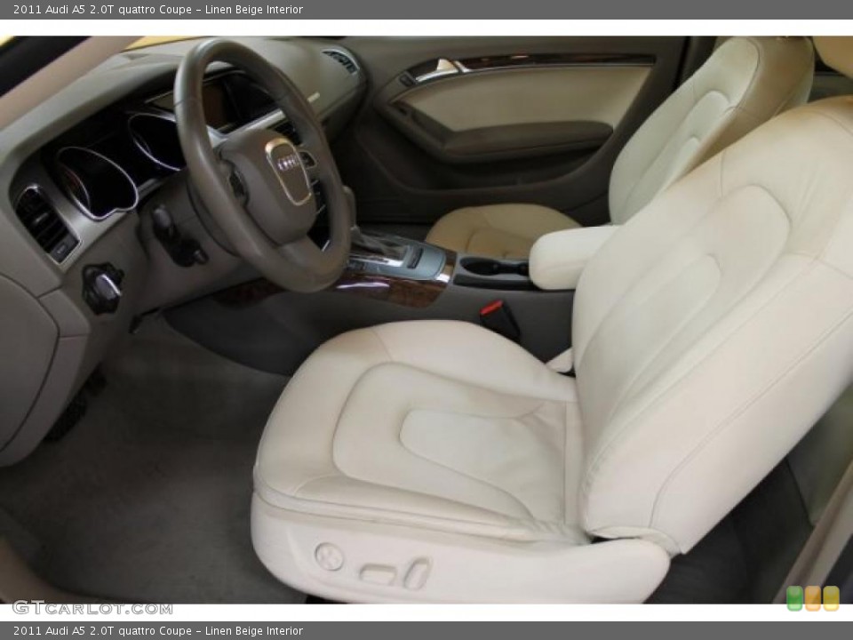 Linen Beige Interior Photo for the 2011 Audi A5 2.0T quattro Coupe #52774496