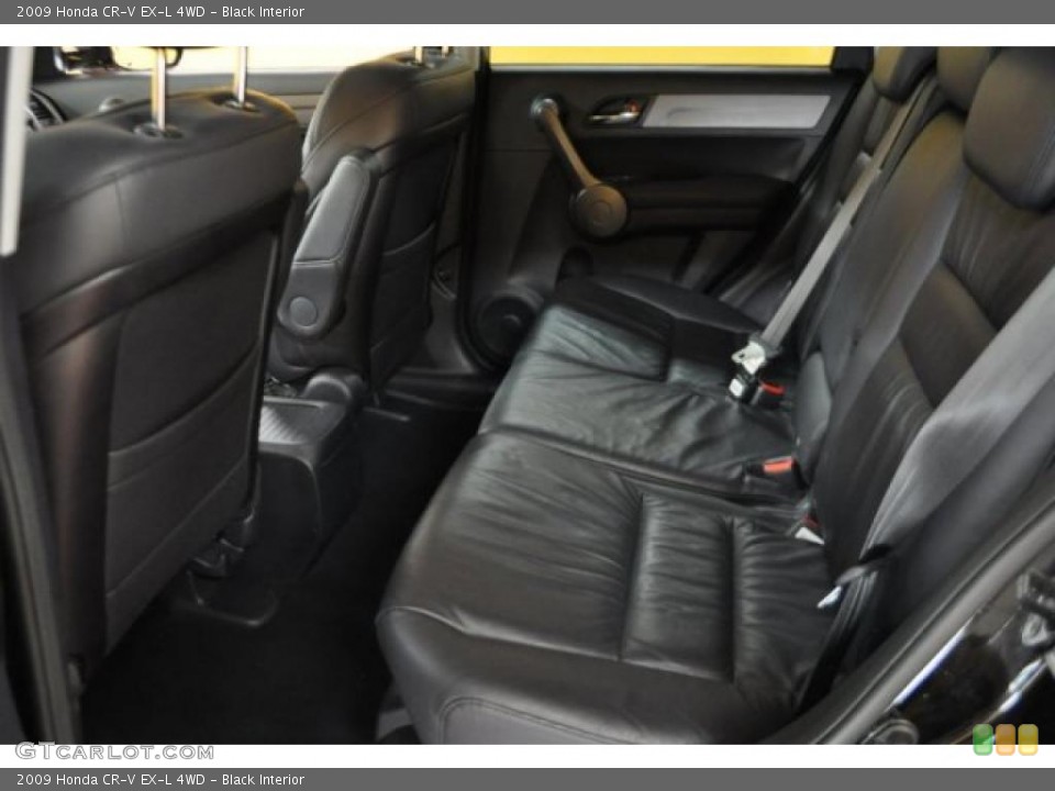 Black Interior Photo for the 2009 Honda CR-V EX-L 4WD #52774828