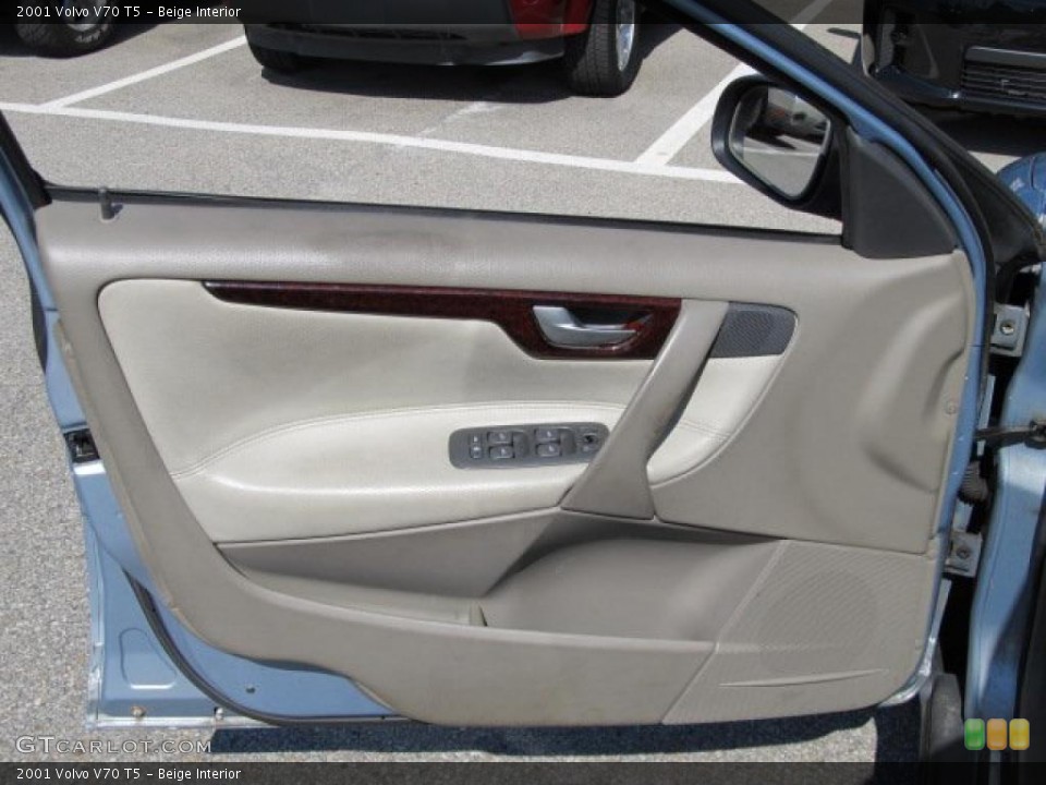 Beige Interior Door Panel for the 2001 Volvo V70 T5 #52777480