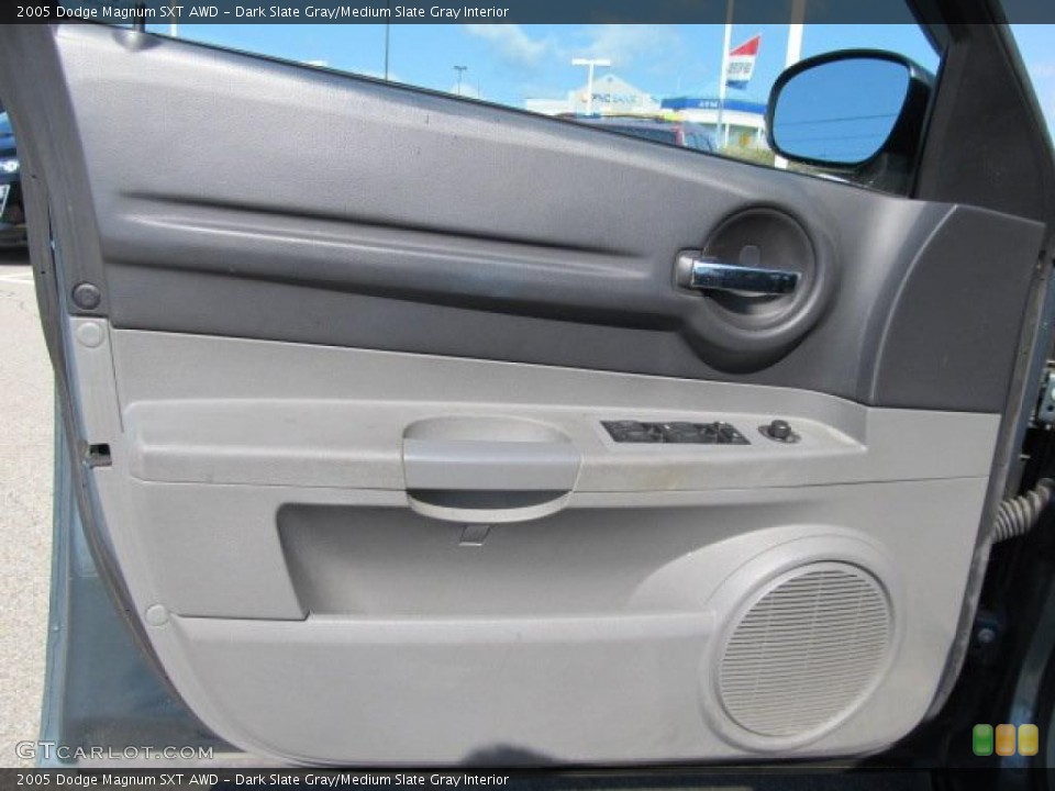 Dark Slate Gray/Medium Slate Gray Interior Door Panel for the 2005 Dodge Magnum SXT AWD #52777780