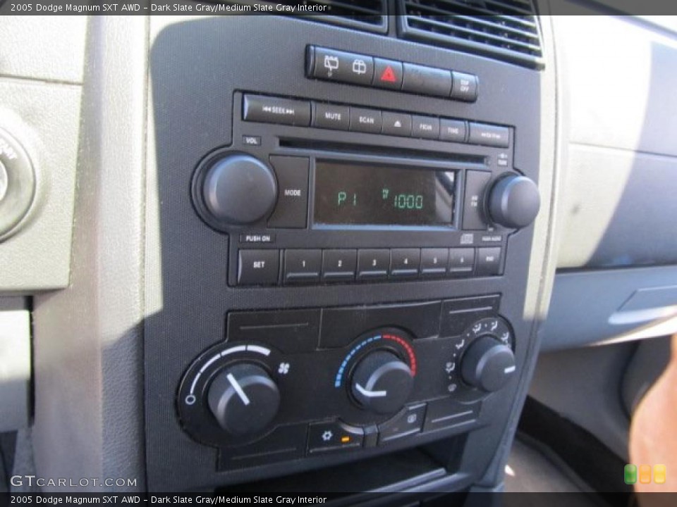 Dark Slate Gray/Medium Slate Gray Interior Audio System for the 2005 Dodge Magnum SXT AWD #52777828