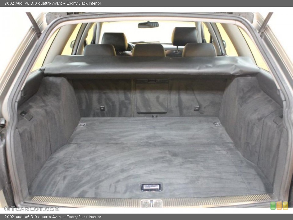 Ebony Black Interior Trunk for the 2002 Audi A6 3.0 quattro Avant #52778184