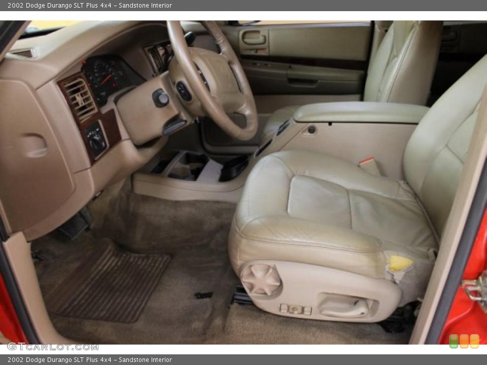 Sandstone Interior Photo for the 2002 Dodge Durango SLT Plus 4x4 #52779680