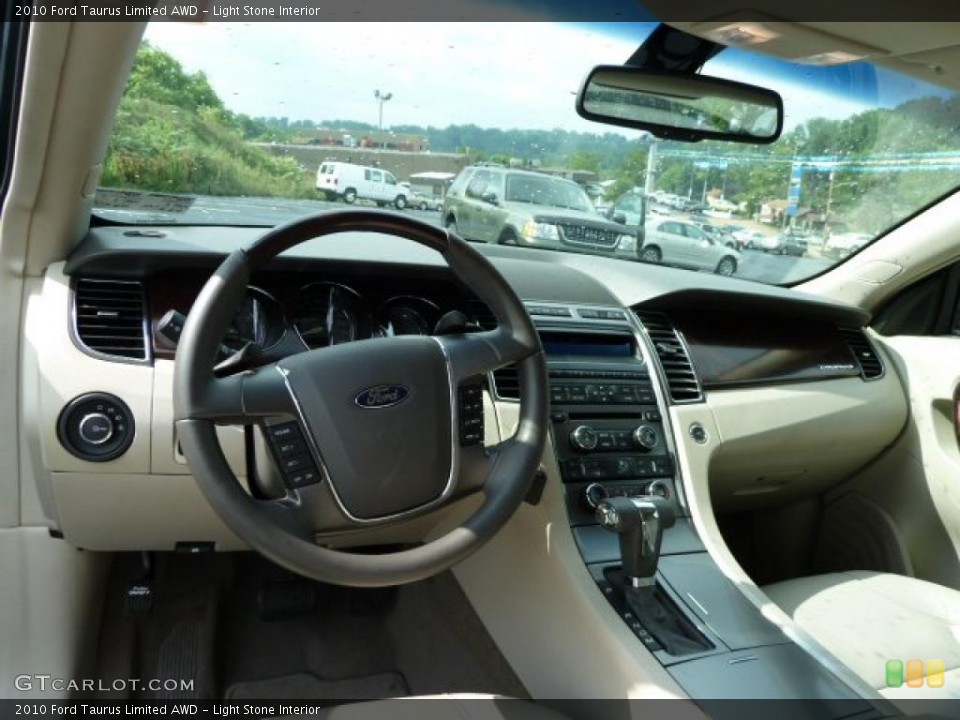 Light Stone Interior Dashboard for the 2010 Ford Taurus Limited AWD #52780644