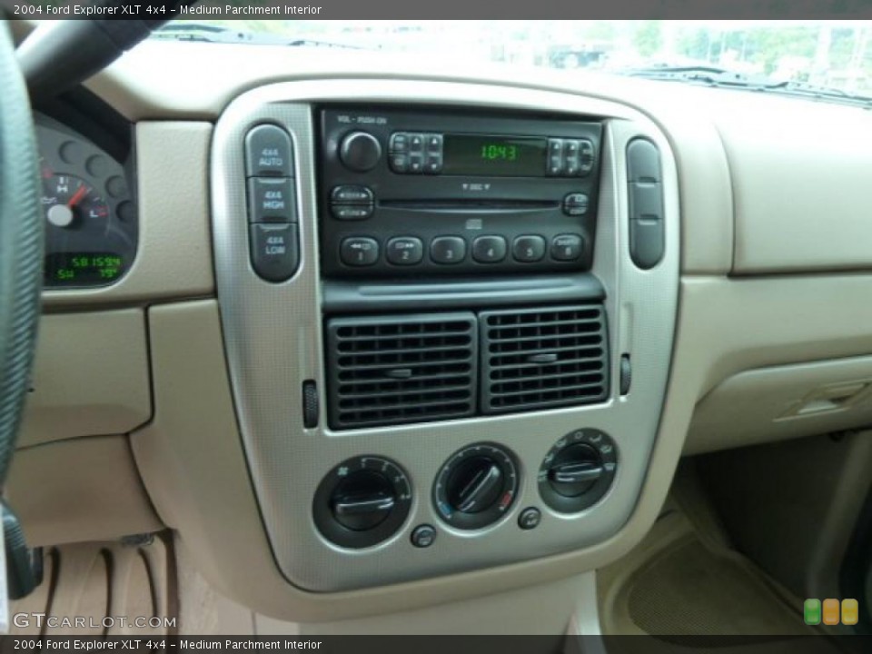 Medium Parchment Interior Audio System for the 2004 Ford Explorer XLT 4x4 #52781420