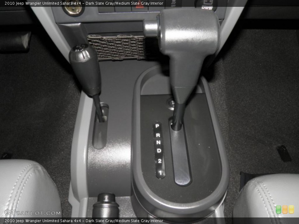 Dark Slate Gray/Medium Slate Gray Interior Transmission for the 2010 Jeep Wrangler Unlimited Sahara 4x4 #52785444