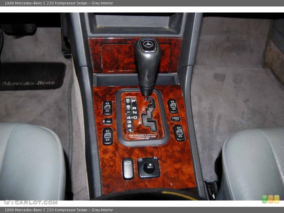 Grey Interior Transmission for the 1999 Mercedes-Benz C 230 Kompressor Sedan #52785588