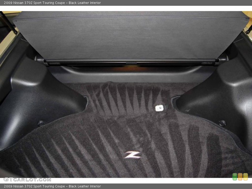 Black Leather Interior Trunk for the 2009 Nissan 370Z Sport Touring Coupe #52786244