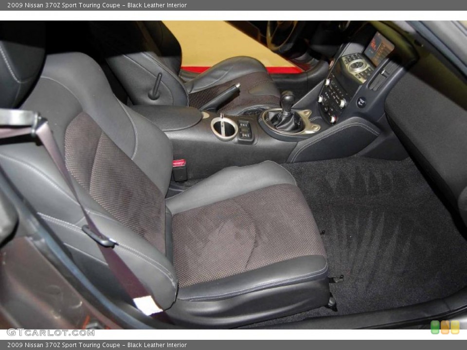 Black Leather Interior Photo for the 2009 Nissan 370Z Sport Touring Coupe #52786280