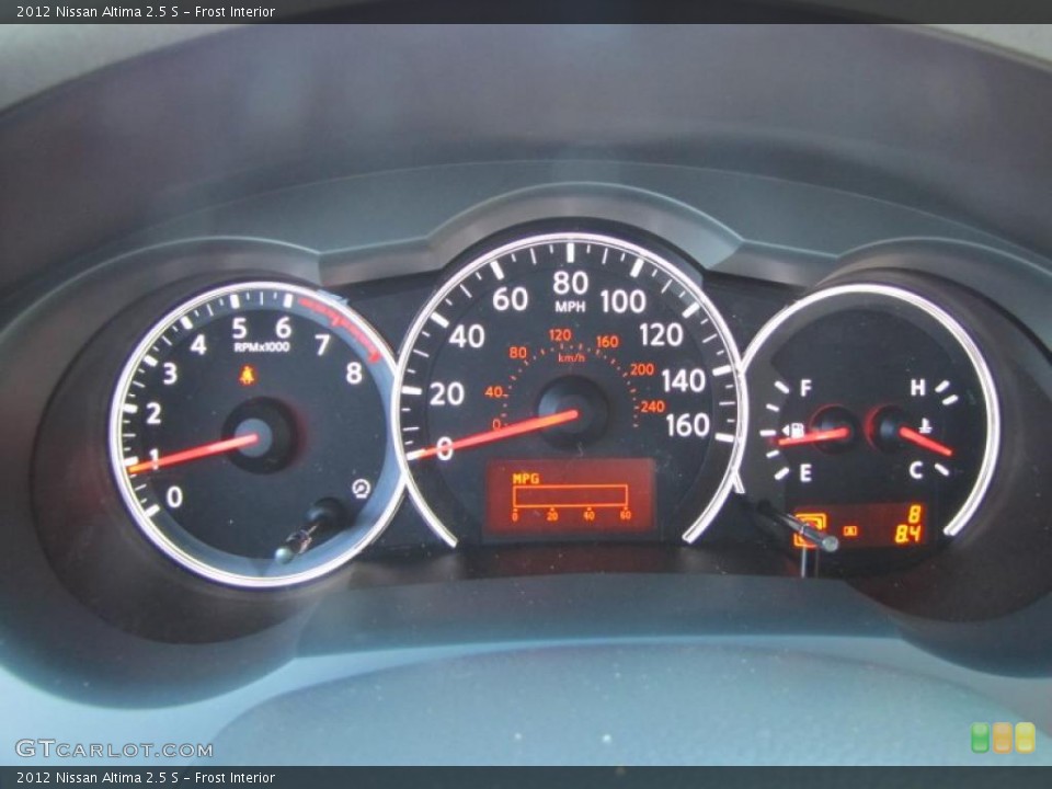 Frost Interior Gauges for the 2012 Nissan Altima 2.5 S #52787768