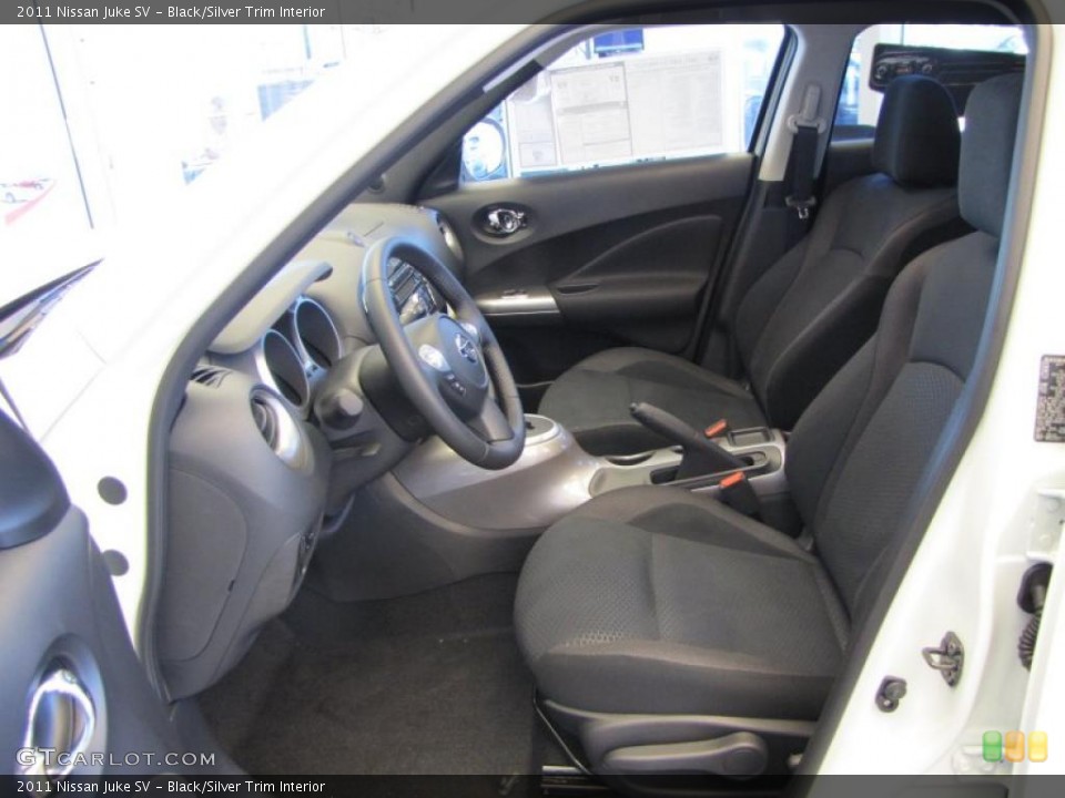 Black/Silver Trim Interior Photo for the 2011 Nissan Juke SV #52787934