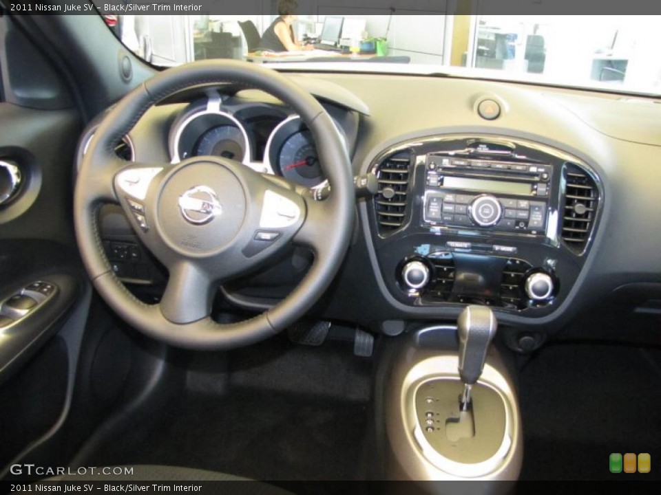 Black/Silver Trim Interior Transmission for the 2011 Nissan Juke SV #52787984