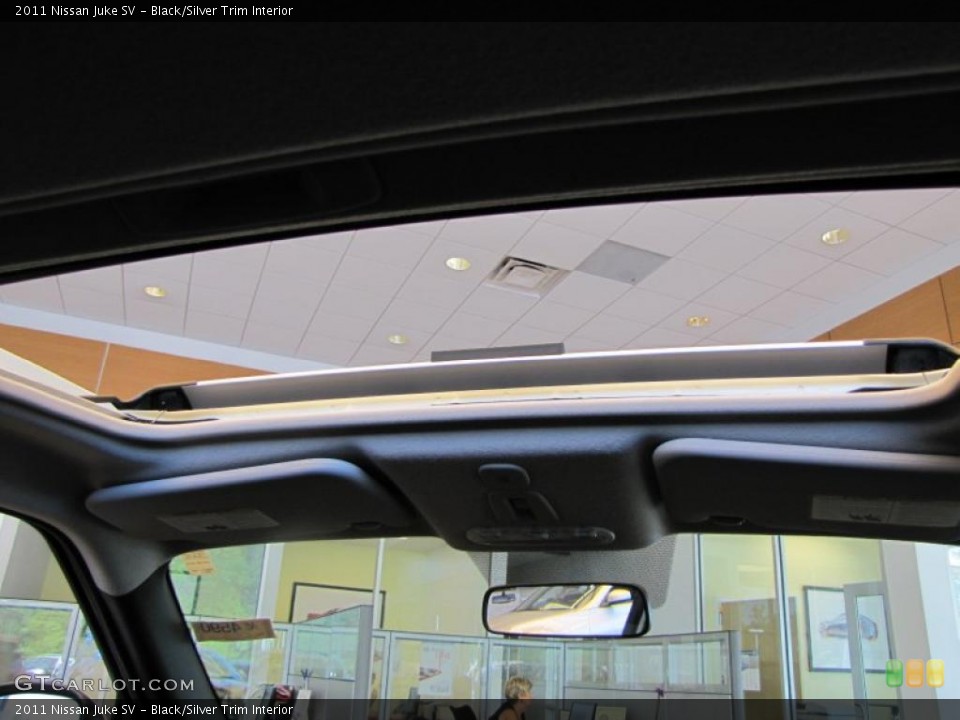 Black/Silver Trim Interior Sunroof for the 2011 Nissan Juke SV #52787992