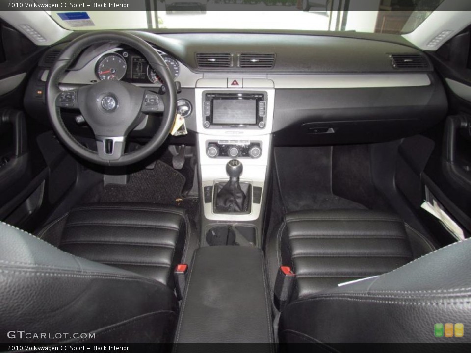 Black Interior Dashboard for the 2010 Volkswagen CC Sport #52791032