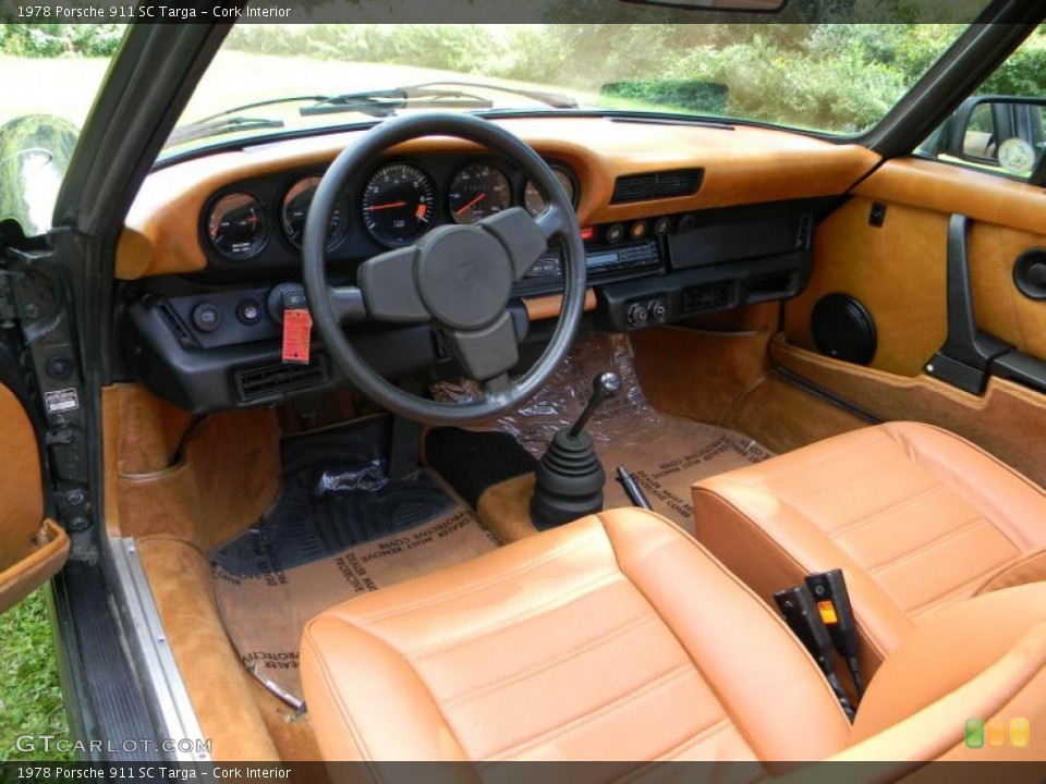 Cork Interior Prime Interior for the 1978 Porsche 911 SC Targa #52800144