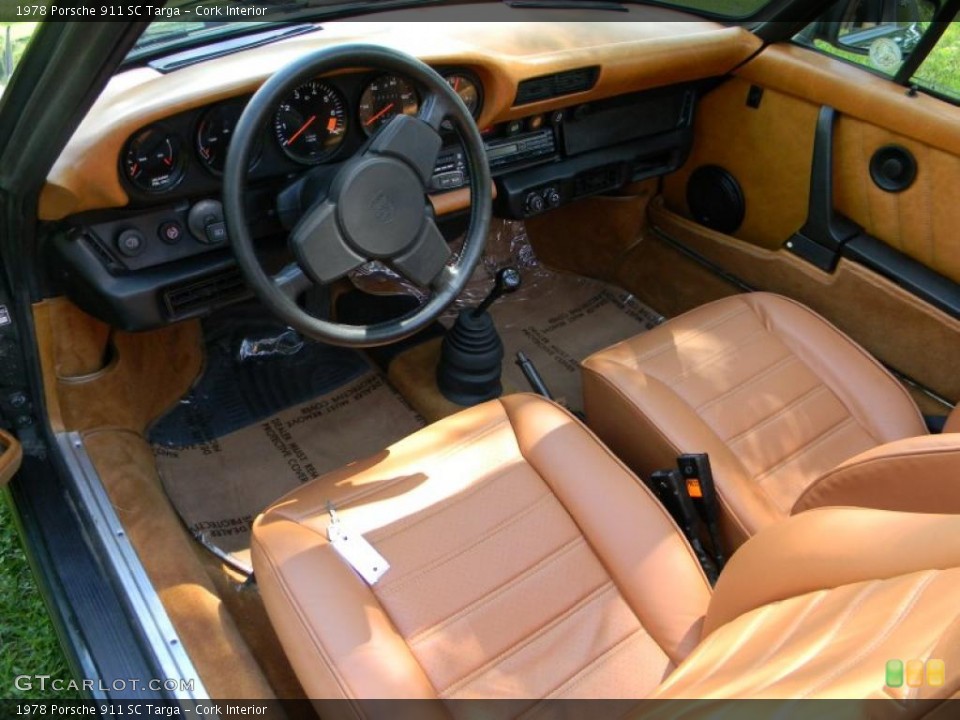 Cork Interior Prime Interior for the 1978 Porsche 911 SC Targa #52800412