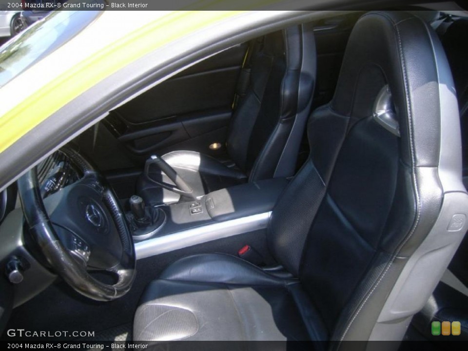 Black Interior Photo for the 2004 Mazda RX-8 Grand Touring #52802004