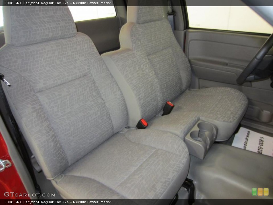 Medium Pewter Interior Photo for the 2008 GMC Canyon SL Regular Cab 4x4 #52805364