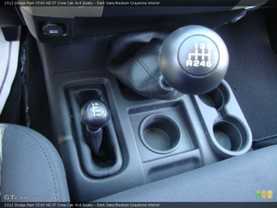 Dark Slate/Medium Graystone Interior Transmission for the 2012 Dodge Ram 3500 HD ST Crew Cab 4x4 Dually #52814300