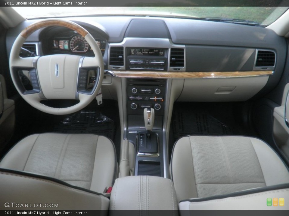 Light Camel Interior Dashboard for the 2011 Lincoln MKZ Hybrid #52819112