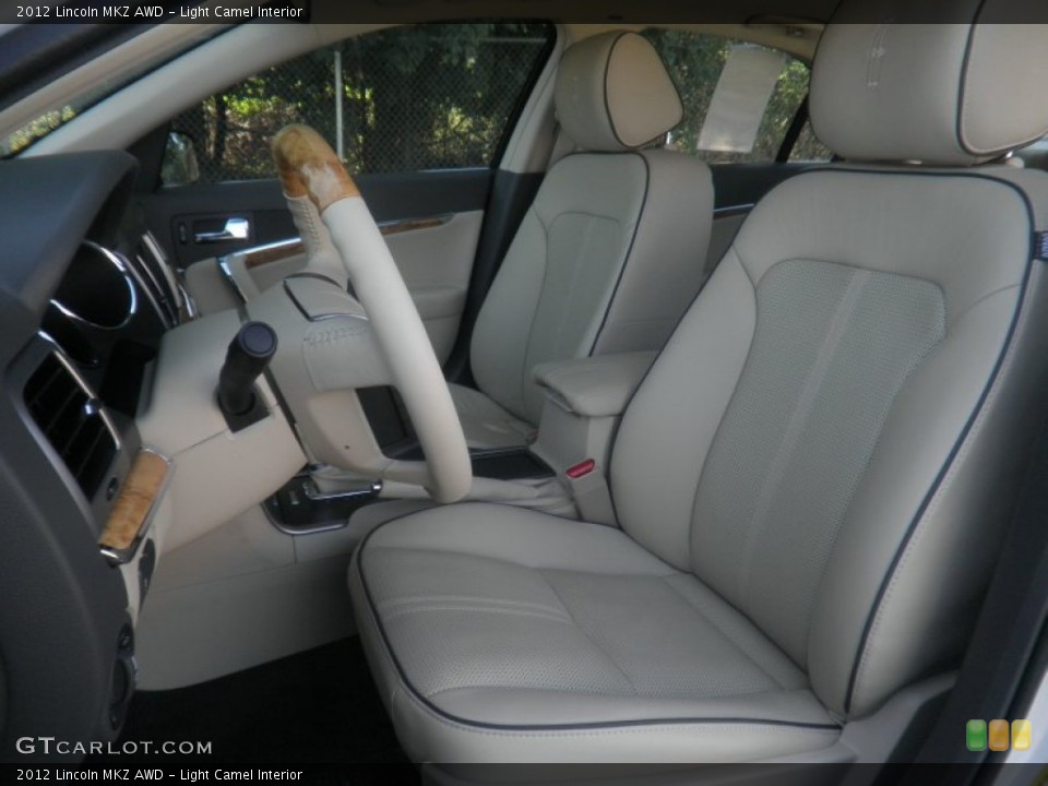 Light Camel Interior Photo for the 2012 Lincoln MKZ AWD #52819349