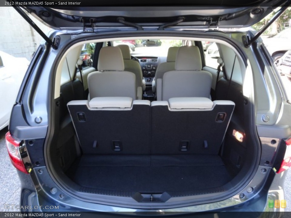 Sand Interior Trunk for the 2012 Mazda MAZDA5 Sport #52825001